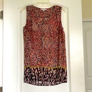 Small cheetah print blouse